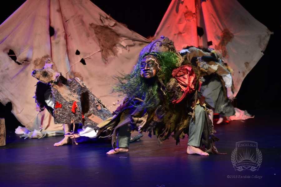 The Tempest puppet design, 2018