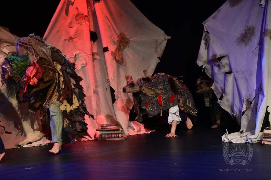 The Tempest puppet design, 2018